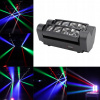 KOLOROFON LAMPA REFLEKTOR EFEKT ŚWIETLNY LED DISCO RGBW LAMPA SCENICZNA
