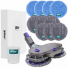 Mopovacia kefa +10 x mopovacie utierky pre vysávač Dyson V7 V8 V10 V11 V15