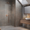 Sprchová zástena MODO SL BRUSHED COPPER II - Ľavé,1150 mm