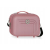 Joumma Bags Movom Riga Pink ABS Cestovný kozmetický kufrík 21x29x15 cm 9 l 5993965