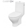 Cersanit MODUO WC-Kombi zadný odpad 3/5 CLEAN ON+sed.SLIM DP,SC,EO, Biela K116-024 K116-024