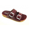 Dámske šľapky GEZER-comfort- bordo Veľkosť: 36