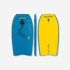 DECATHLON Bodyboard 100 s leashom na zápästie modro-žltý 39