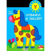 Vybarvi a nalep - Koník