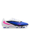 Nike Phantom 6 Low Academy Adults Firm Ground Football Boots Blue/Wht/Pink 7.5 (42)