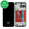 LCD displej + Dotykové sklo + Rám + Batéria Huawei P40 Lite E ART-L28 ART-L29 Aurora Blue Aftermarket