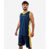 KIT POWER INTERLOCK basketbalový set modrá-žltá S