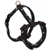Nobby MINI textilné postroj XS-S 20-35cm / 10mm čierny