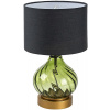 Rabalux Pirelo stolová lampa 1x25 W čierna-zelená 74033