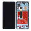 OLED displej + dotykové sklo Huawei P30 Pro s rámom (blue)