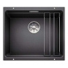 Blanco Etagon 500 Silgranitový drez, 53x46 cm, s pojazdmi, antracit 522227