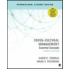 Cross Cultural Management Essential Concepts 4th Edition - Thomas David C Peterson Mark F