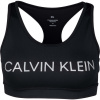 Calvin Klein MEDIUM SUPPORT SPORTS BRA čierna,biela Dámska športová podprsenka XS