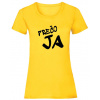 Prečo ja - Žltá , Dámske , XXL