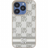DKNY Checkered Pattern and Stripe kryt na iPhone 15 Pro Max - béžový 3666339263508 - možnosť vrátiť tovar ZADARMO do 30tich dní