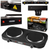 Elektrický sporák 2 doska 2000W MESKO MS6509 (Elektrický sporák 2 doska 2000W MESKO MS6509)