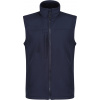 Pánska 2-vrstvová softshellová vesta Flux Regatta, Veľkosť S, Farba Tmavo modrá Navy