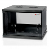 Techly I-CASE EL-1006B45 rack 6U Nástenný regál Čierna (023608)