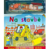 Na stavbě - Magnetická knížka s hrací deskou