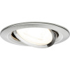 Paulmann 93464 Nova vstavané svietidlo LED GU10 6.5 W železo (kartáčovamé); 93464