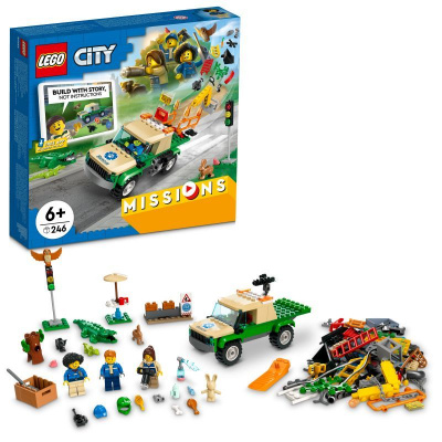 LEGO City 60353 Záchranná misia v divočine