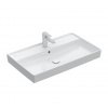 Villeroy & Boch Collaro - Umývadlo nábytkové 80x47 cm, s prepadom, otvor na batériu, alpská biela 4A338001