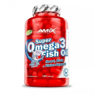 Amix Super Omega 3 Fish oil 180 kapslí