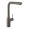 GROHE Essence - Páková drezová batéria, kartáčovaný Hard Graphite 30270AL0