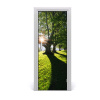Fototapeta na dvere park 75x205