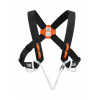 Prsný popruh Petzl Explo - black/orange