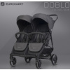 EURO-CART DOBLO Iron kočík pre dvojičky (kočík pre dvojičky a rôzne starých súrodencov)