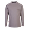 PORTWEST Portwest FR33 FR Antistatický Crew Neck - Sivá, L Sivá, L