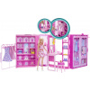 MATTEL Barbie Šatník snů v pastelových barvách s panenkou