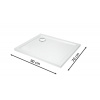 Aquatek SMC 90 x 70 cm SMC90X70 (Sprchová vanička z tvrdeného polyméru + ORIGINÁL SIFÓN)