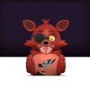 Numskull Five Nights at Freddy's Tubbz Mini PVC figúrka Foxy 5 cm