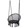 Záhradná hojdacia sieť hamak - Závesné kreslo/ okrúhly priemer hojdačky 80xH125 cm (Závesné kreslo/ okrúhly priemer hojdačky 80xH125 cm)