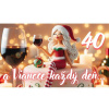 Vtipný darček na 40 narodeniny pre ženu - 40 a vianoce každý deň DR2-894