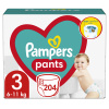 PAMPERS Nohavičky plienkové veľ. 3 (6-11 kg) 204 ks