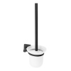 Držiak na WC kefu v čiernej farbe