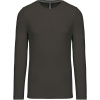 Kariban Tričko K359, dlouhý rukáv, pánské COT20K35967001-dark grey S Šedá tmavá
