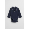 BODY GANT SHIELD LS PIQUE BODY MARINE