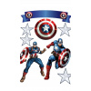 CUKROVÁ TLAČ Opłatek na Tort Cukrová hmota KAPITÁN AMERIKA AVENGERS 7