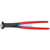 KNIPEX 68 01 280 Čelné štiepacie kliešte, plastové návleky, fosfátované na čierno 280 mm