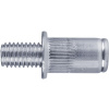FORTUM skrutky nitovacia oceľová sada 15ks, M8 x 12 mm 4770677