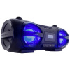 UNIVERSUM BB 500-20 221142 prenosný rádiomagnetofón, FM, AUX, Bluetooth, CD, SD, USB, vr. diaľkového ovládania, ambient light, čierna; 221142 UNIVERSUM BB 500-20 221142 prenosný rádiomagnetofón, FM, AUX, Bluetooth, CD, SD, USB, vr. diaľkového ovládania, ambient light, čierna; 221142