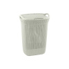 Kôš Curver® KNIT 3676 57 lit., krémový, 45x34x61 cm, na bielizeň, prádlo