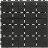 Prosperplast Easy Square 40 x 40 cm čierna 9 ks