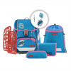 Step by Step Školní aktovka/batoh 2IN1 PLUS pro prvňáčky – 6dílný set - Dolphin Pippa