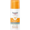 Eucerin Ochranný tónovací a matující gelový krém na obličej SPF 50+ Sun (Oil Control Tinted Sun Gel-Cream) 50 ml Odstín: Light