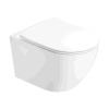 Mexen Lena 2.0 miska wc Rimless s pomaly spúšťacou doskou slim, duroplast, biela lesk - 3022L4000